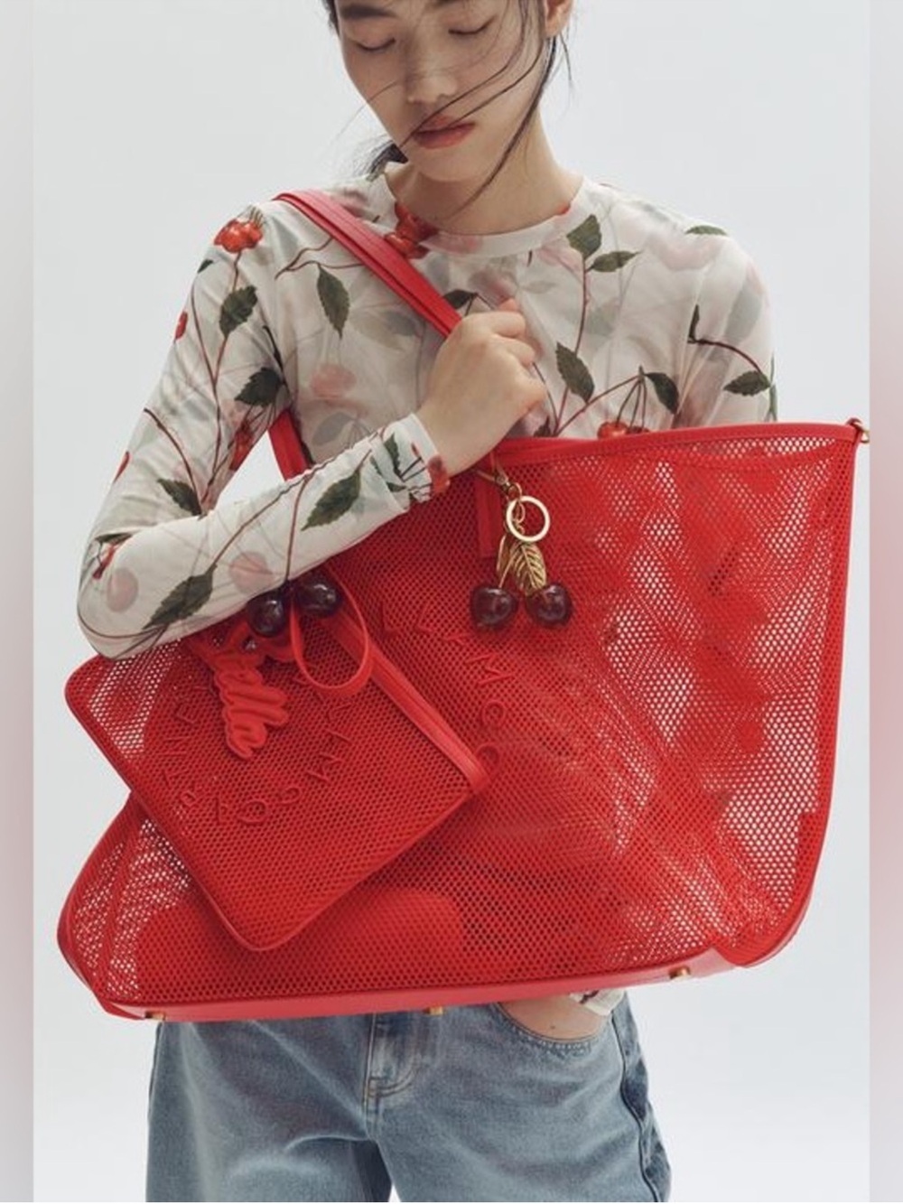 STELLA MCCARTNEY & H&M LARGE MESH TOTE BAG LIMITED EDITION